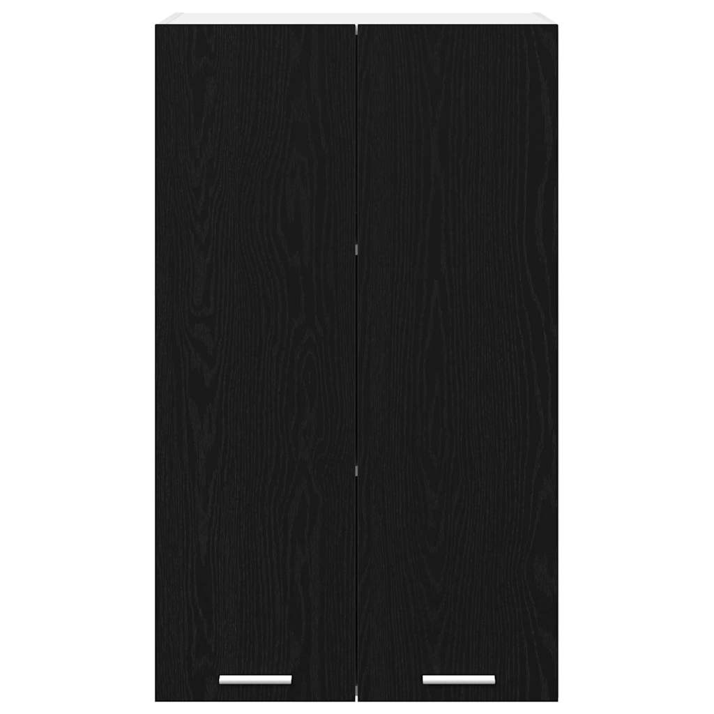 Dulap suspendat cu raft Riga Stejar Negru 60 x 31 x 100 cm — imaginea 7