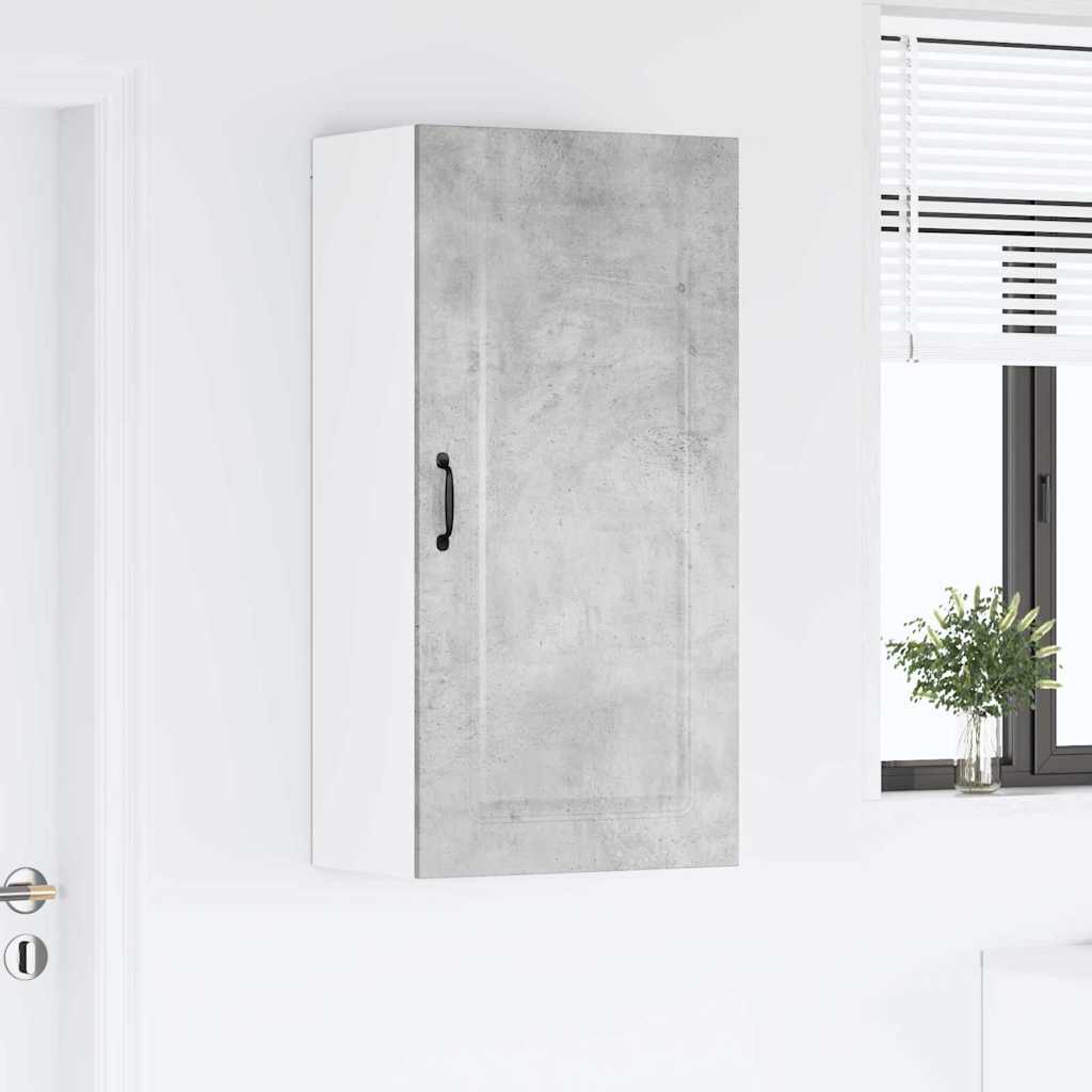 Dulap suspendat de bucatarie Gri din beton 50 x 31 x 100 cm — imaginea 5