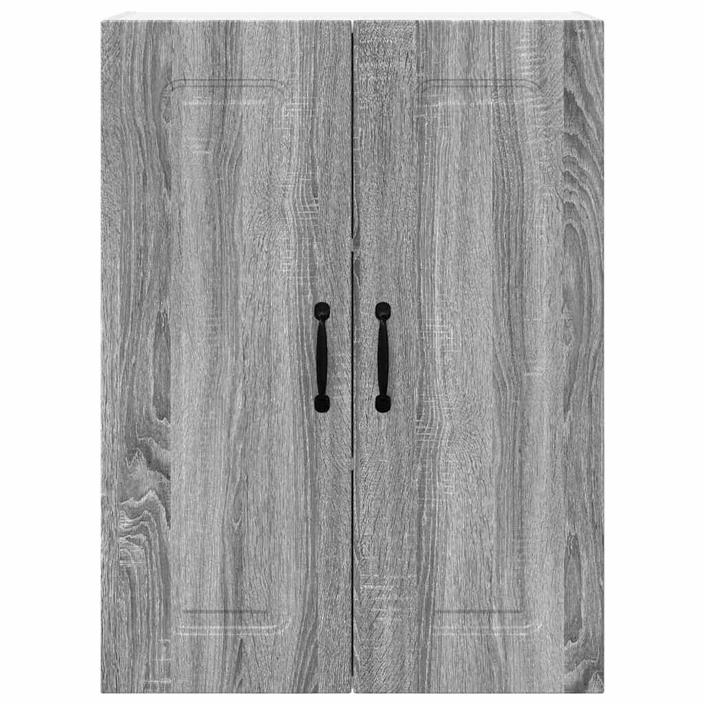 Dulap suspendat de bucatarie cu raft Gri Sonoma 60 x 31 x 80 cm — imaginea 7