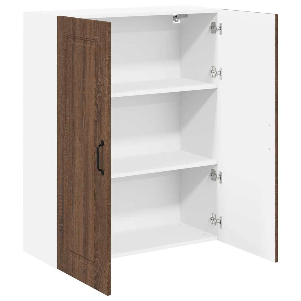 Dulap suspendat de bucatarie Stejar inchis 80 x 31 x 100 cm — imaginea 6