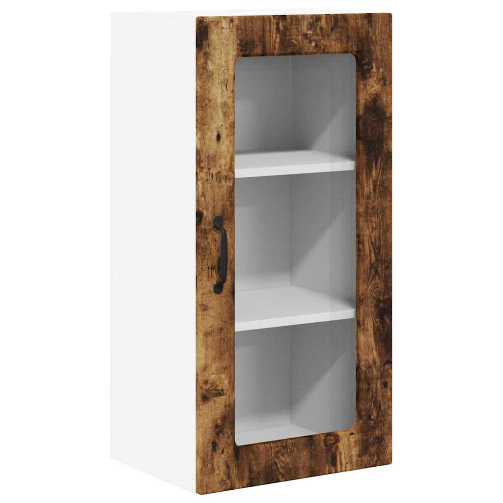 Dulap suspendat de bucatarie Stejar fumuriu 40 x 31 x 80 cm