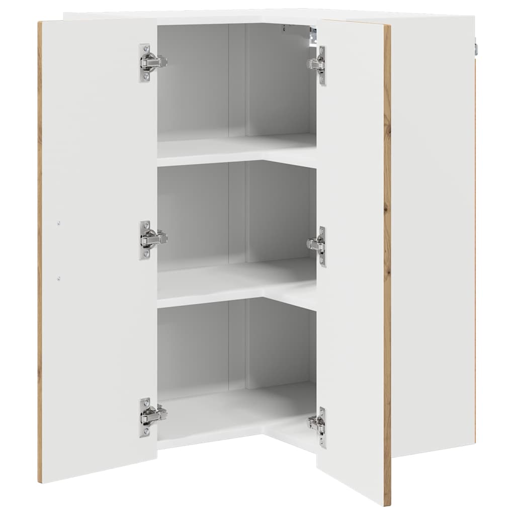 Dulap suspendat de bucatarie Stejar Artizanal 57 x 57 x 80 cm — imaginea 6