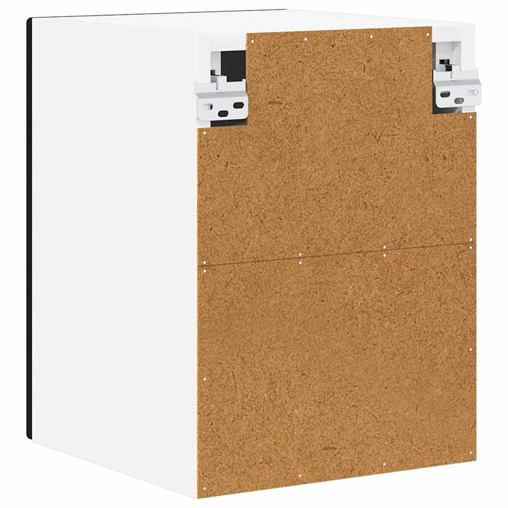 Dulap suspendat de bucatarie cu raft Negru 30 x 31 x 40 cm — imaginea 9