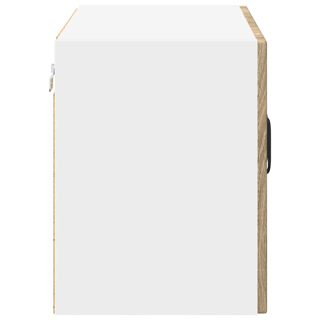 Dulap suspendat de bucatarie Stejar Sonoma 60 x 31 x 40 cm — imaginea 8