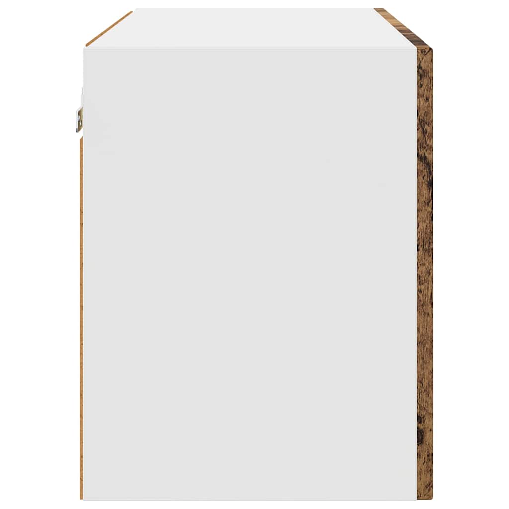 Dulap suspendat de bucatarie 2 pcs Lemn Vechi 60 x 31 x 40 cm — imaginea 9