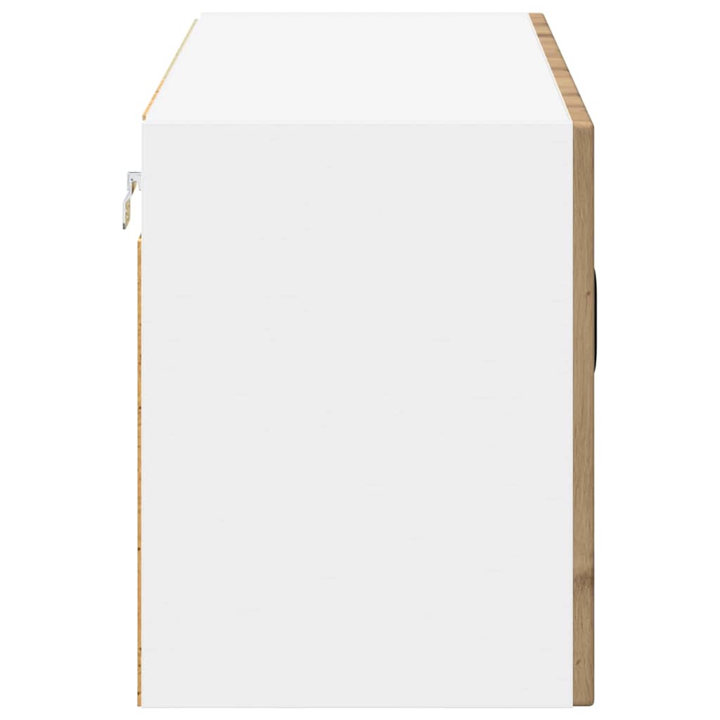 Dulap suspendat de bucatarie Stejar Artizanal 80 x 31 x 40 cm — imaginea 8