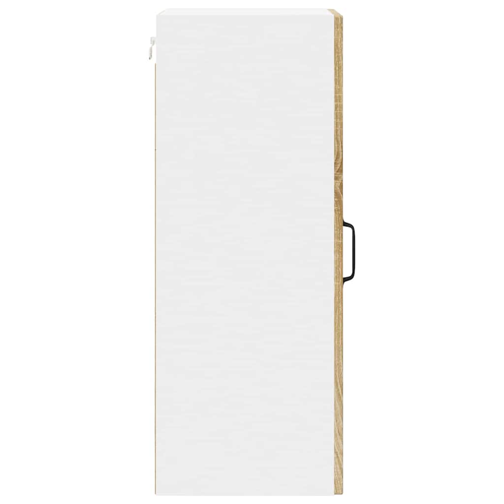 Dulap suspendat de bucatarie Stejar Sonoma 30 x 31 x 80 cm — imaginea 8