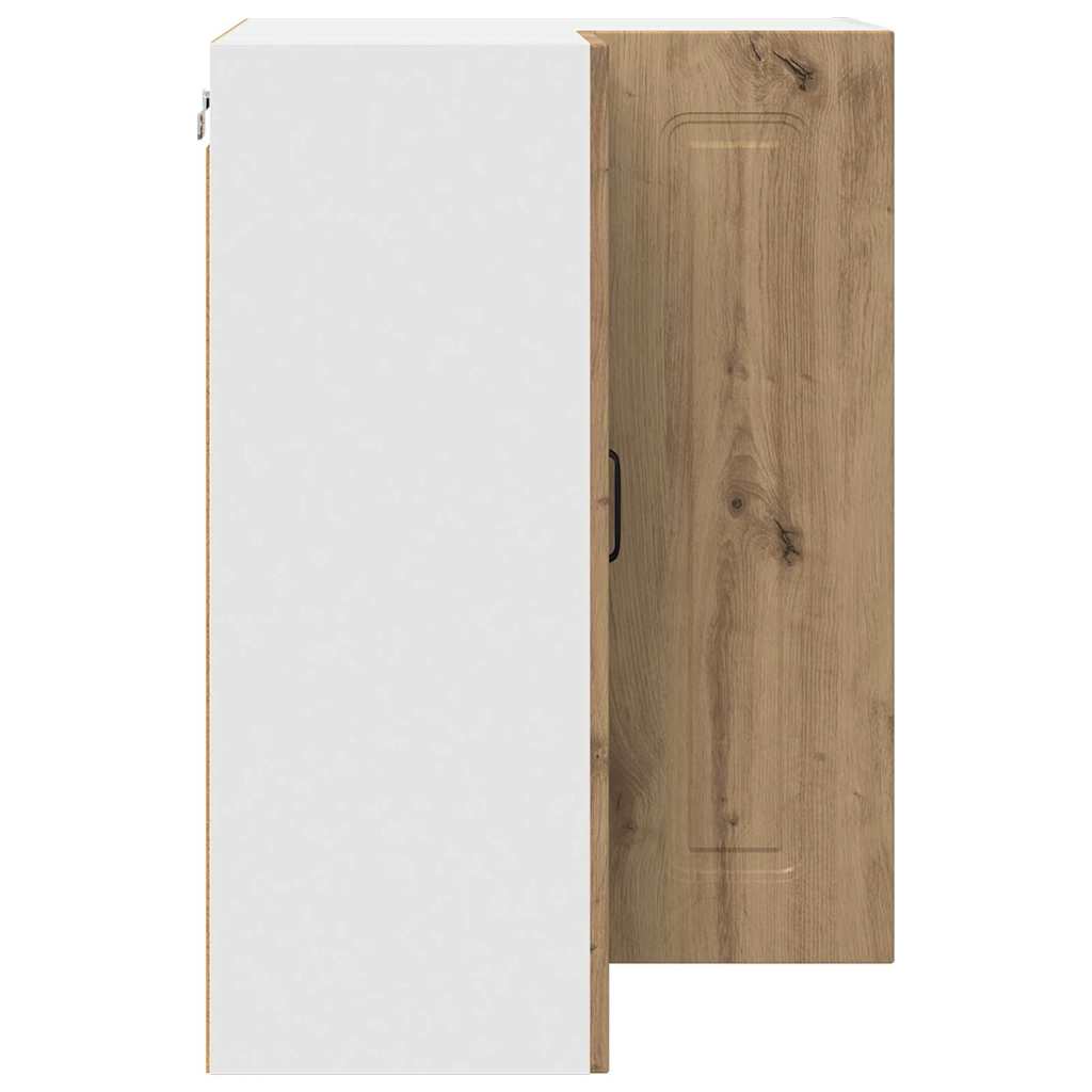 Dulap suspendat de bucatarie Stejar Artizanal 57 x 57 x 80 cm — imaginea 10