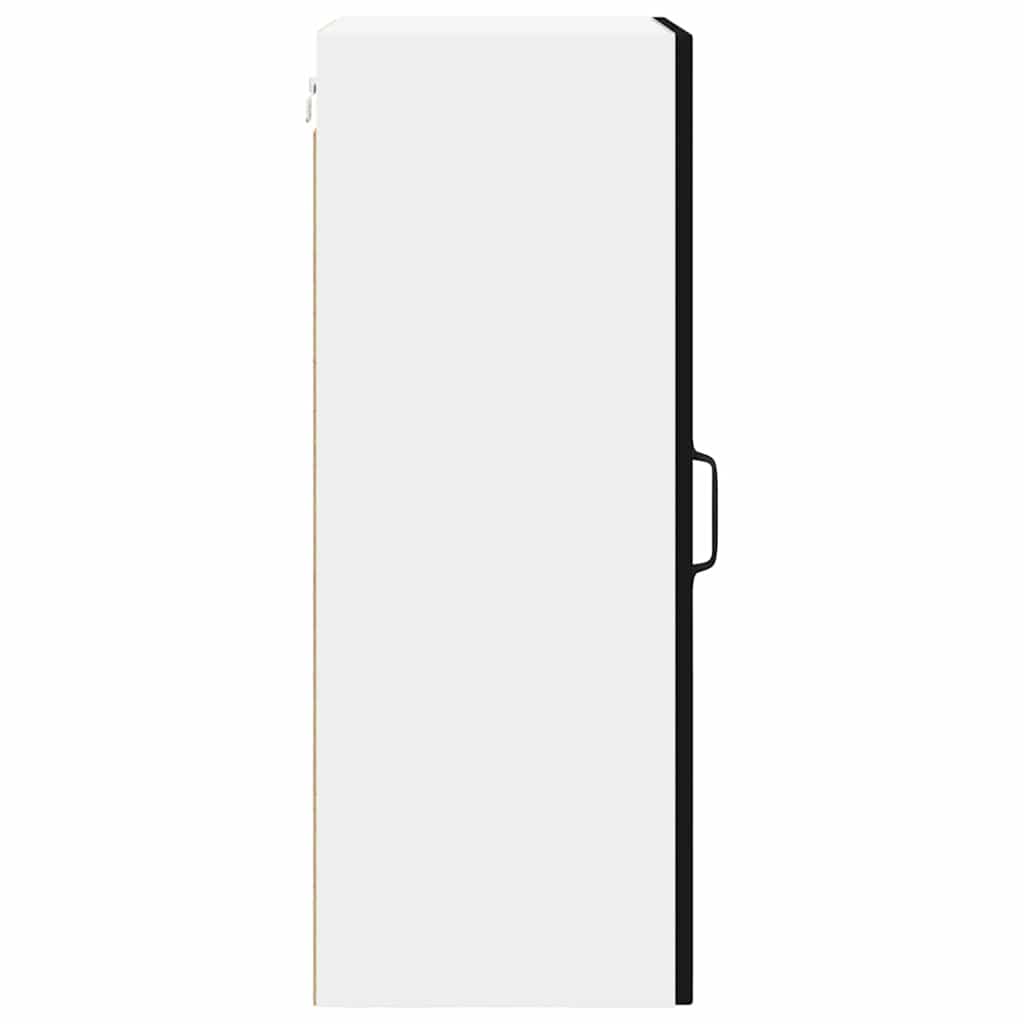 Dulap suspendat de bucatarie 2 pcs Negru 40 x 31 x 80 cm — imaginea 9