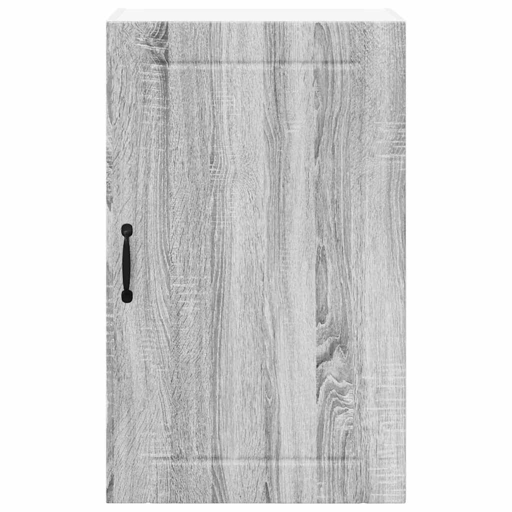 Dulap suspendat de bucatarie cu raft Gri Sonoma 50 x 31 x 80 cm — imaginea 7