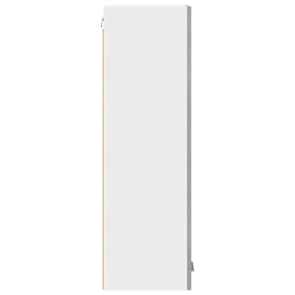 Dulap suspendat Riga Gri Sonoma 30 x 31 x 100 cm Lemn compozit — imaginea 8