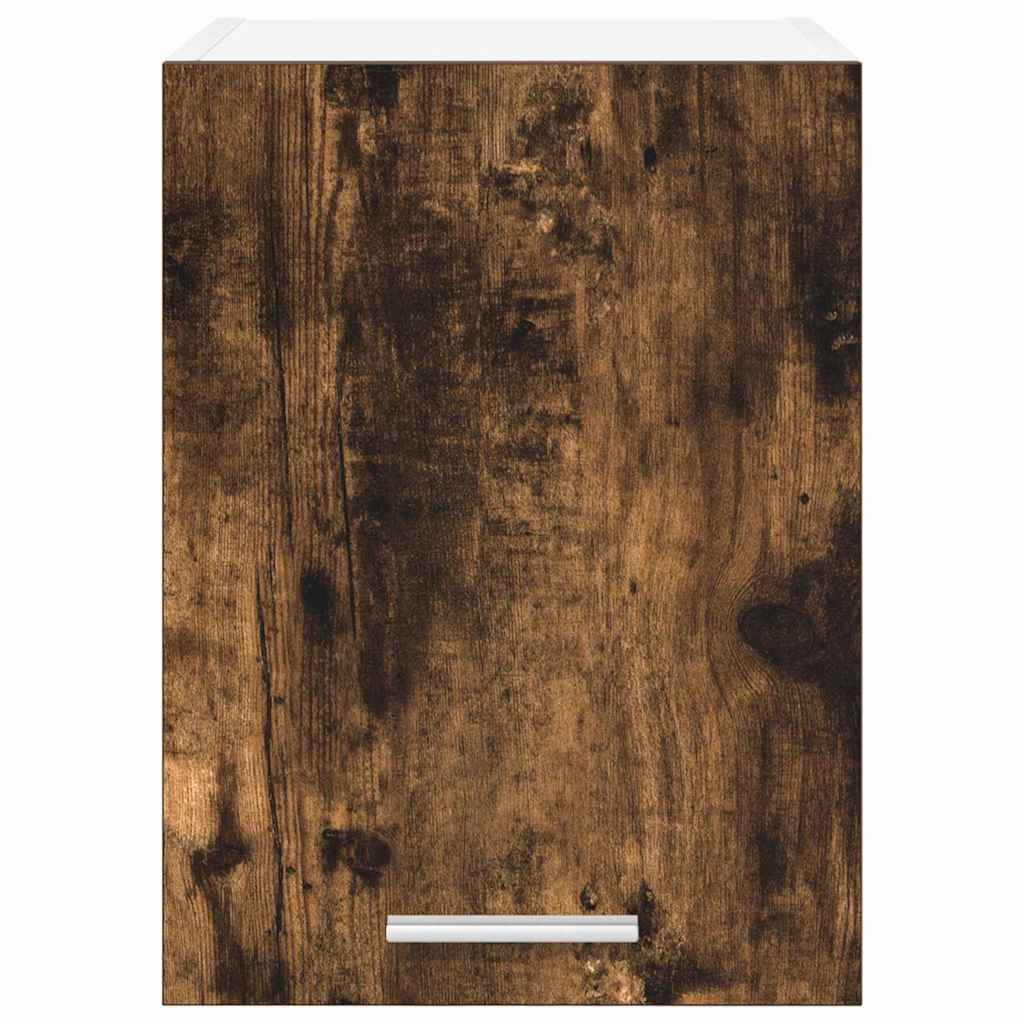 Dulap suspendat Riga Stejar afumat si alb 30 x 31 x 40 cm — imaginea 7