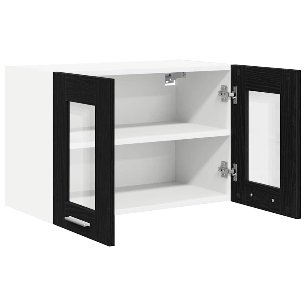 Dulap suspendat Riga Stejar Negru 60 x 31 x 40 cm Lemn compozit