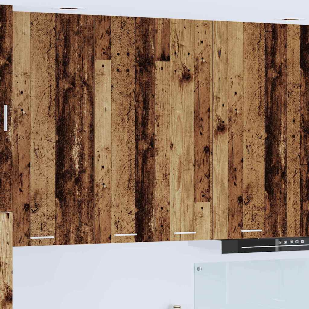 Dulap suspendat Riga Lemn Vechi 60 x 31 x 100 cm Lemn compozit — imaginea 2