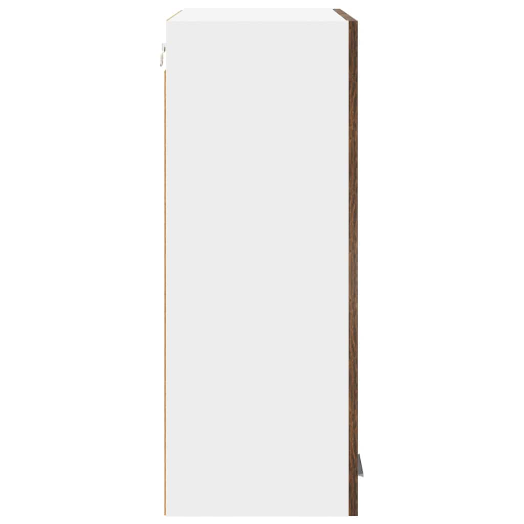 Dulap suspendat cu raft Riga Stejar fumuriu 60 x 31 x 80 cm — imaginea 8