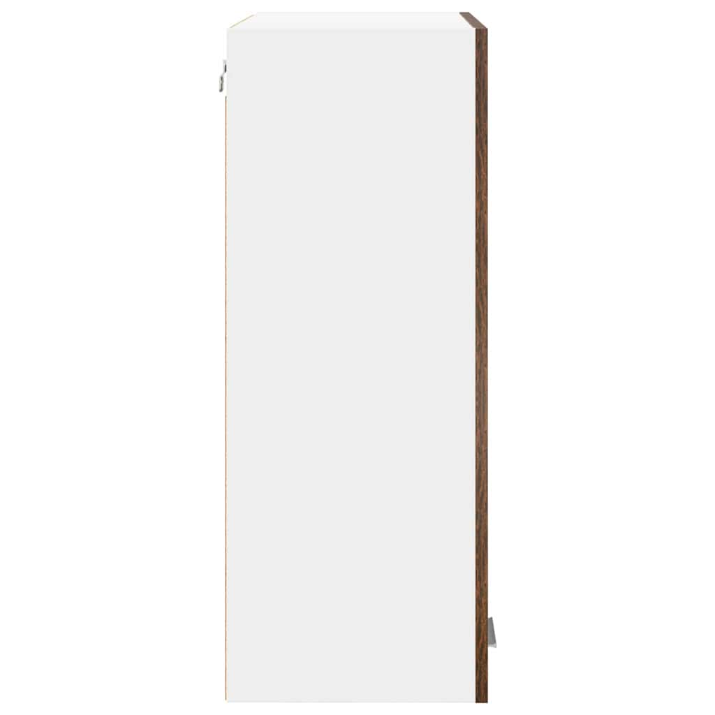 Dulap suspendat cu raft Riga Stejar fumuriu 60 x 31 x 80 cm — imaginea 8