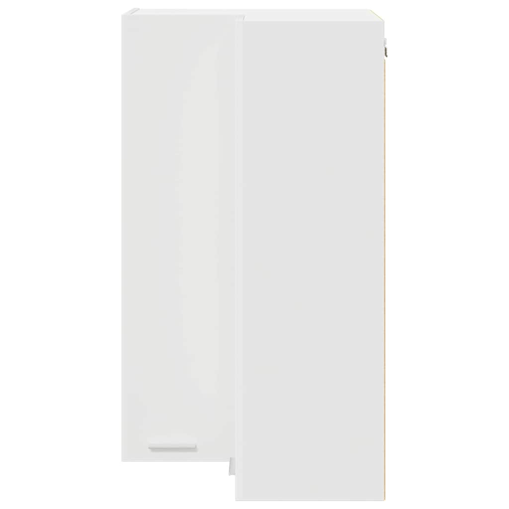 Dulap suspendat cu raft Riga Alb 57 x 57 x 100 cm Lemn compozit — imaginea 7