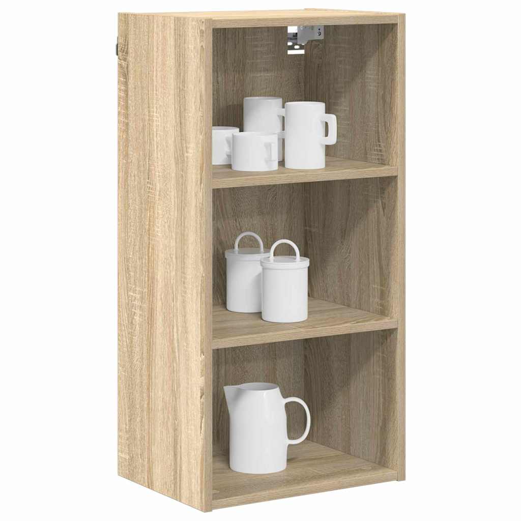 Dulap suspendat cu raft Riga Stejar Sonoma 40 x 29,5 x 80 cm — imaginea 4