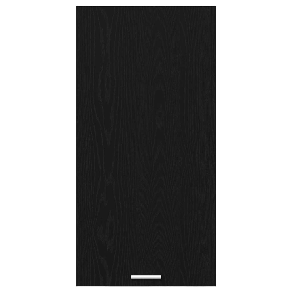 Dulap suspendat Riga Stejar negru si Alb 50 x 31 x 100 cm — imaginea 7