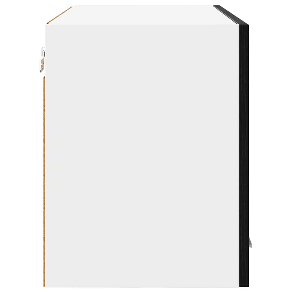 Dulap suspendat cu raft Riga 2 pcs Stejar Negru 60 x 31 x 40 cm — imaginea 9