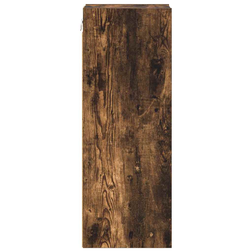 Dulap suspendat cu raft Riga Stejar fumuriu 20 x 29,5 x 80 cm — imaginea 7
