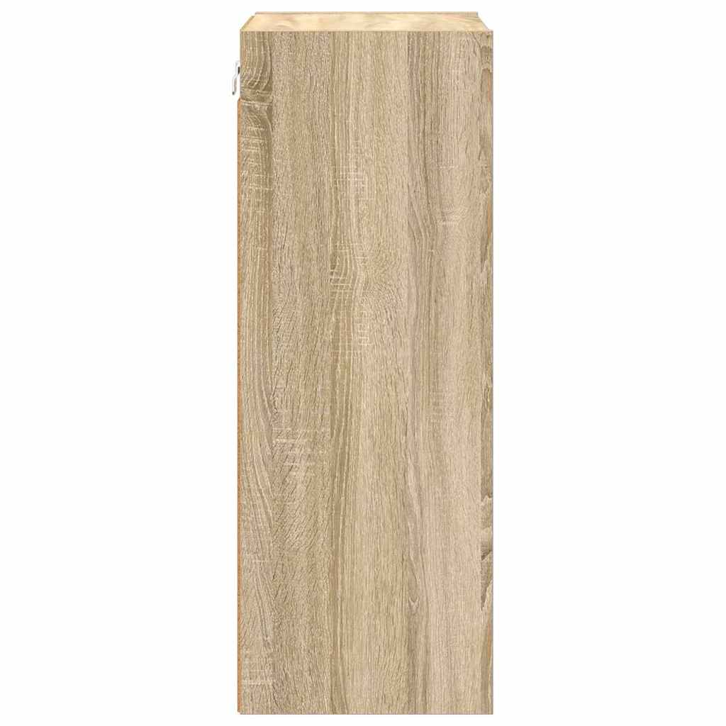 Dulap suspendat cu raft Riga Stejar Sonoma 40 x 29,5 x 80 cm — imaginea 7