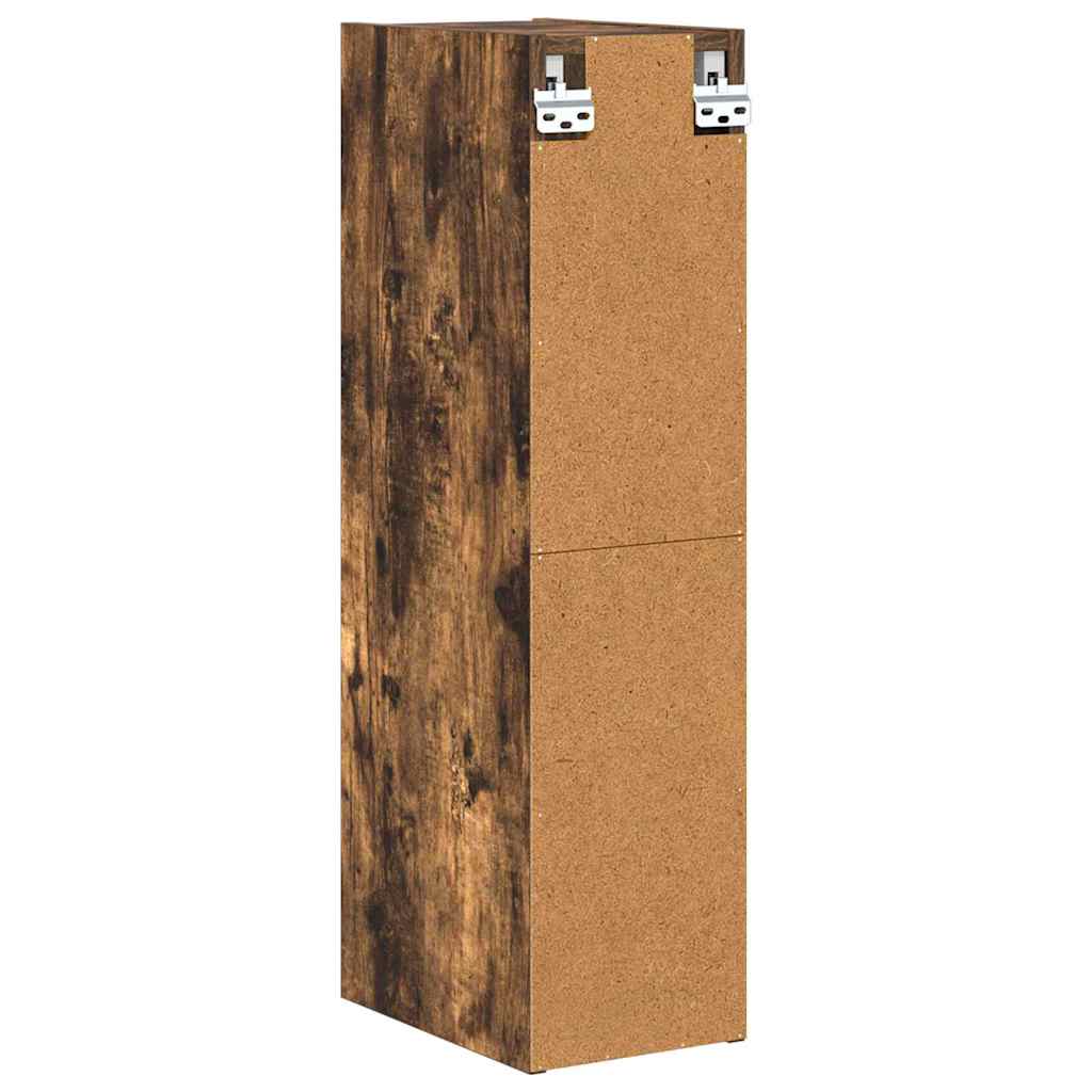 Dulap suspendat cu raft Riga Stejar fumuriu 20 x 29,5 x 80 cm — imaginea 8