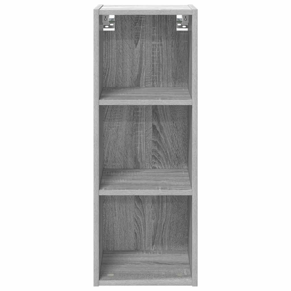 Dulap suspendat Riga Gri Sonoma 30 x 29,5 x 80 cm Lemn compozit — imaginea 6