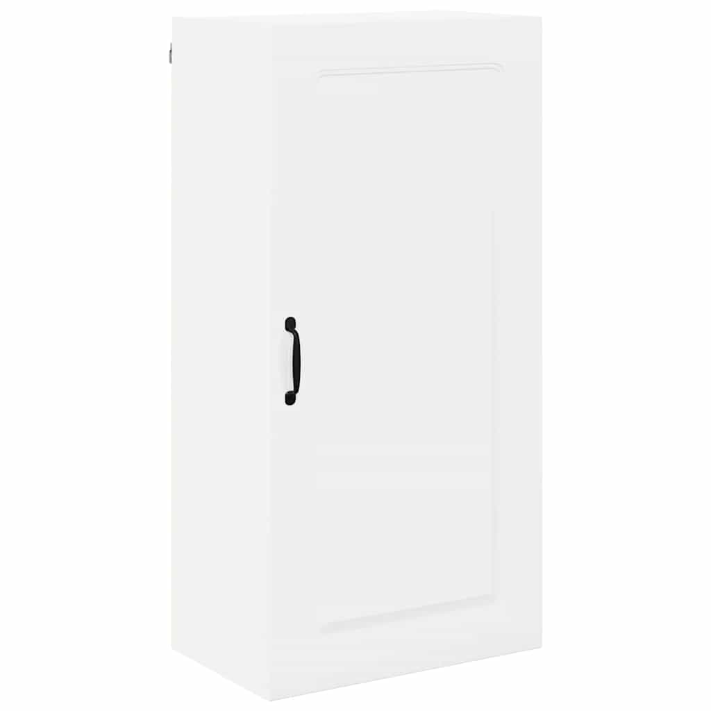 Dulap suspendat de bucatarie cu usa Alb lucios 50 x 31 x 100 cm