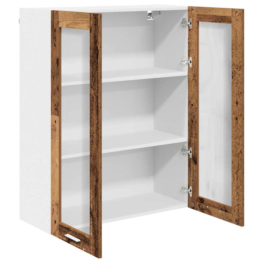 Dulap suspendat Riga Lemn Vechi 80 x 31 x 100 cm Lemn compozit — imaginea 6