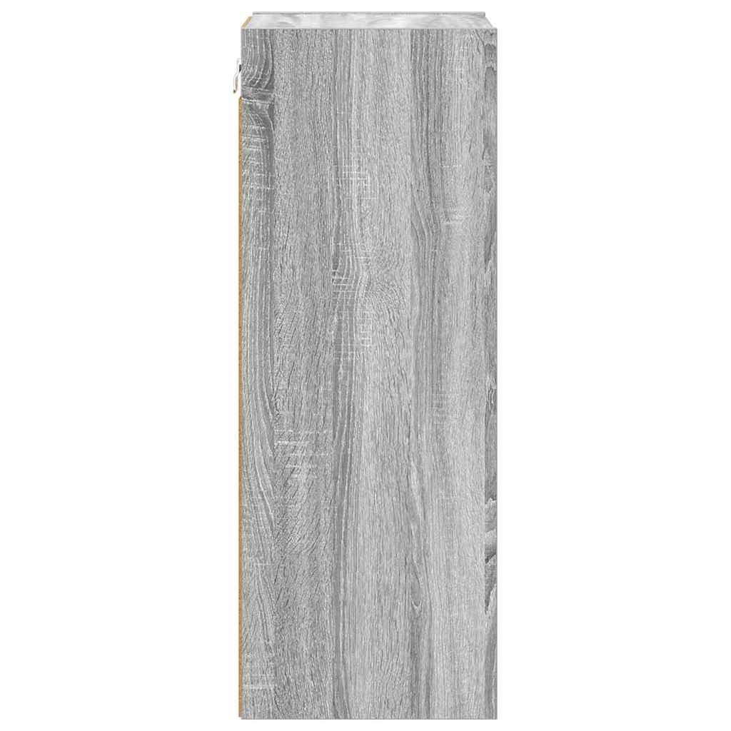 Dulap suspendat Riga Gri Sonoma 30 x 29,5 x 80 cm Lemn compozit — imaginea 7
