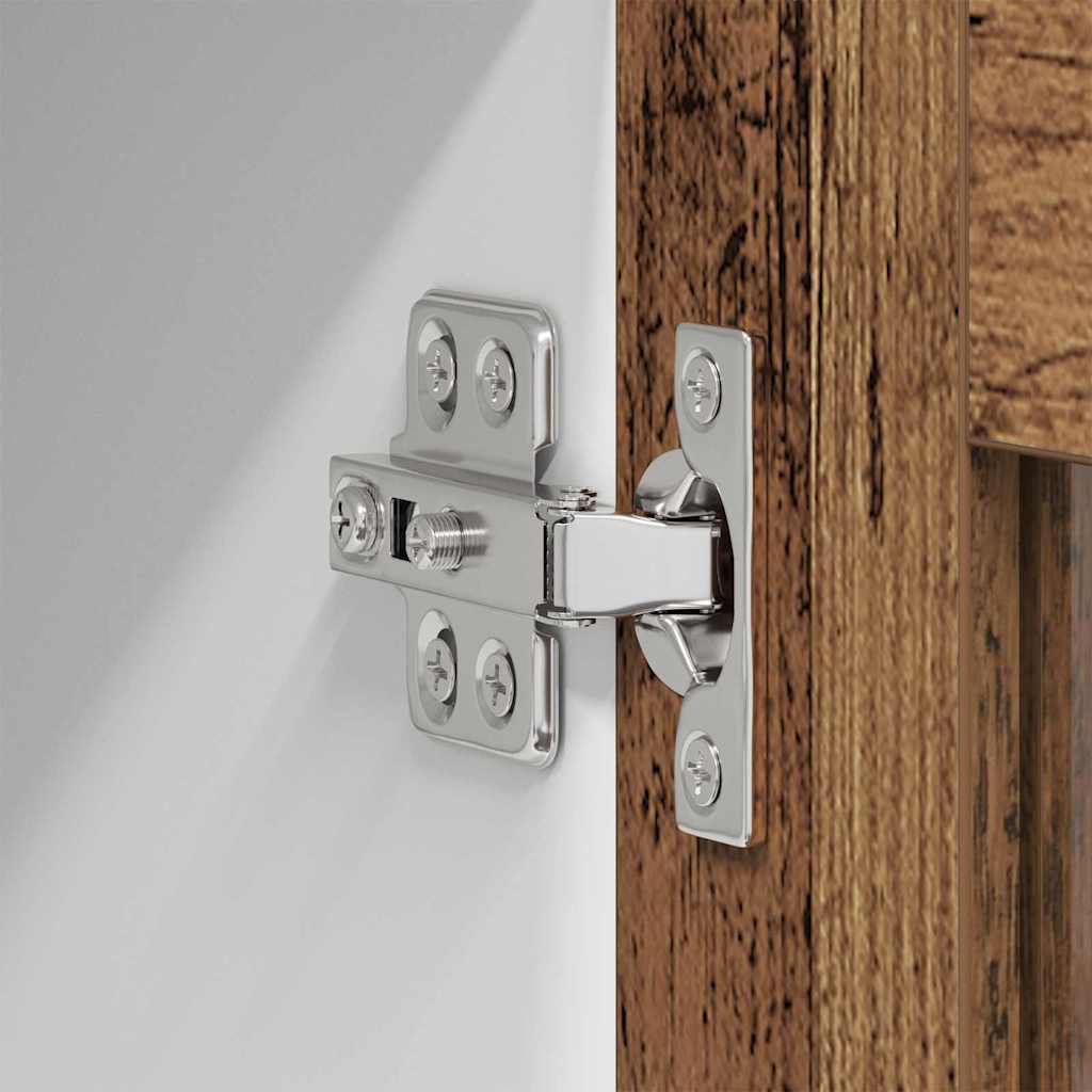 Dulap suspendat Riga Lemn Vechi 40 x 31 x 80 cm Lemn compozit — imaginea 10