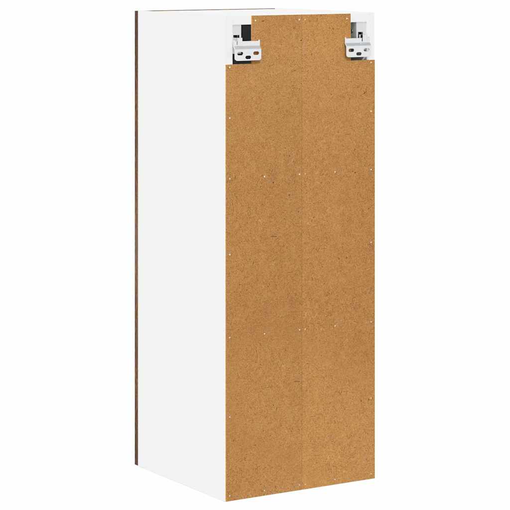 Dulap suspendat Riga 2 pcs Stejar afumat si alb 30 x 31 x 80 cm — imaginea 10