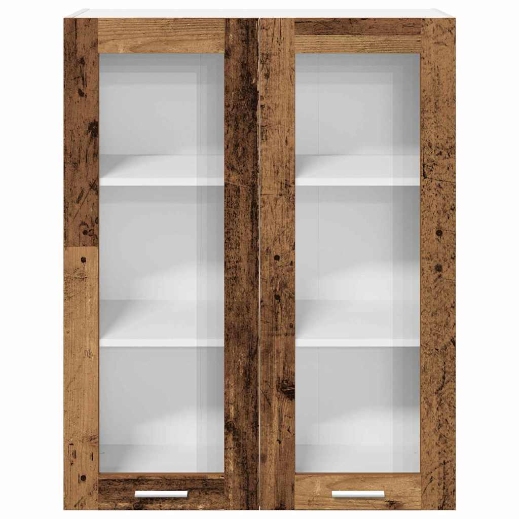 Dulap suspendat Riga Lemn Vechi 80 x 31 x 100 cm Lemn compozit — imaginea 7