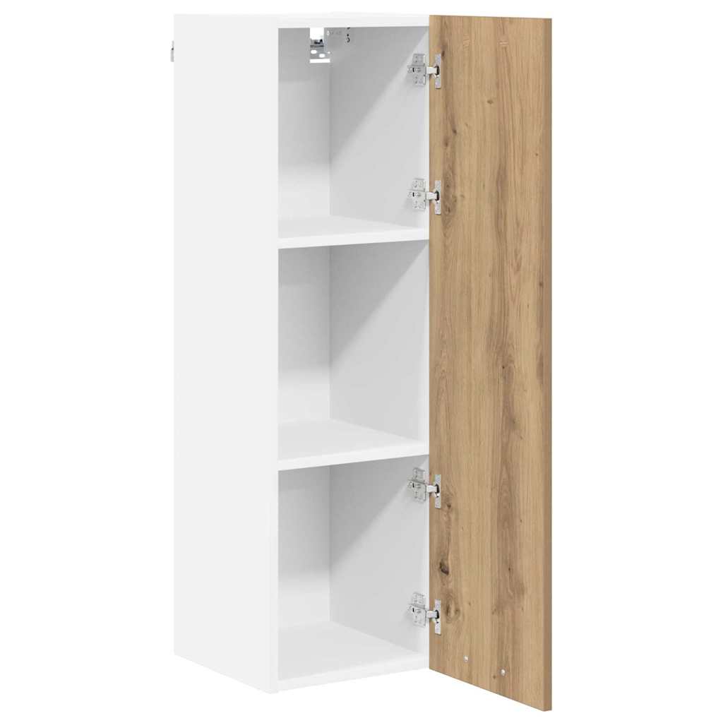 Dulap suspendat cu raft Riga Stejar Artizanal 30 x 31 x 100 cm — imaginea 6