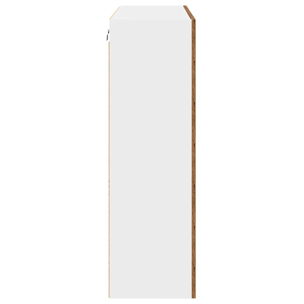 Dulap suspendat Riga Lemn Vechi 80 x 31 x 100 cm Lemn compozit — imaginea 8