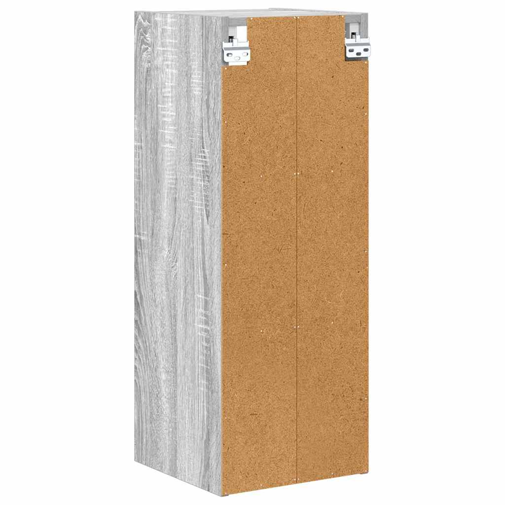 Dulap suspendat Riga Gri Sonoma 30 x 29,5 x 80 cm Lemn compozit — imaginea 8
