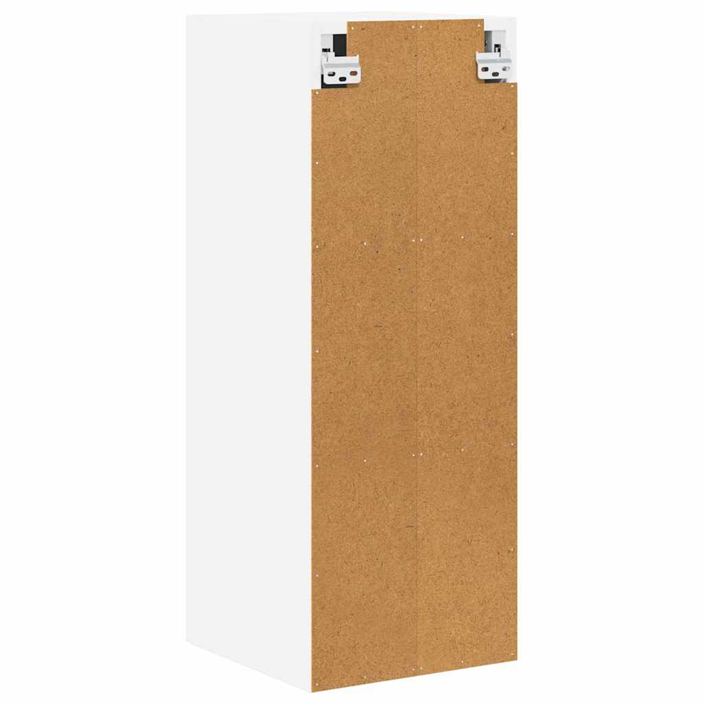 Dulap suspendat Riga 2 pcs Alb 30 x 31 x 80 cm Lemn compozit — imaginea 10
