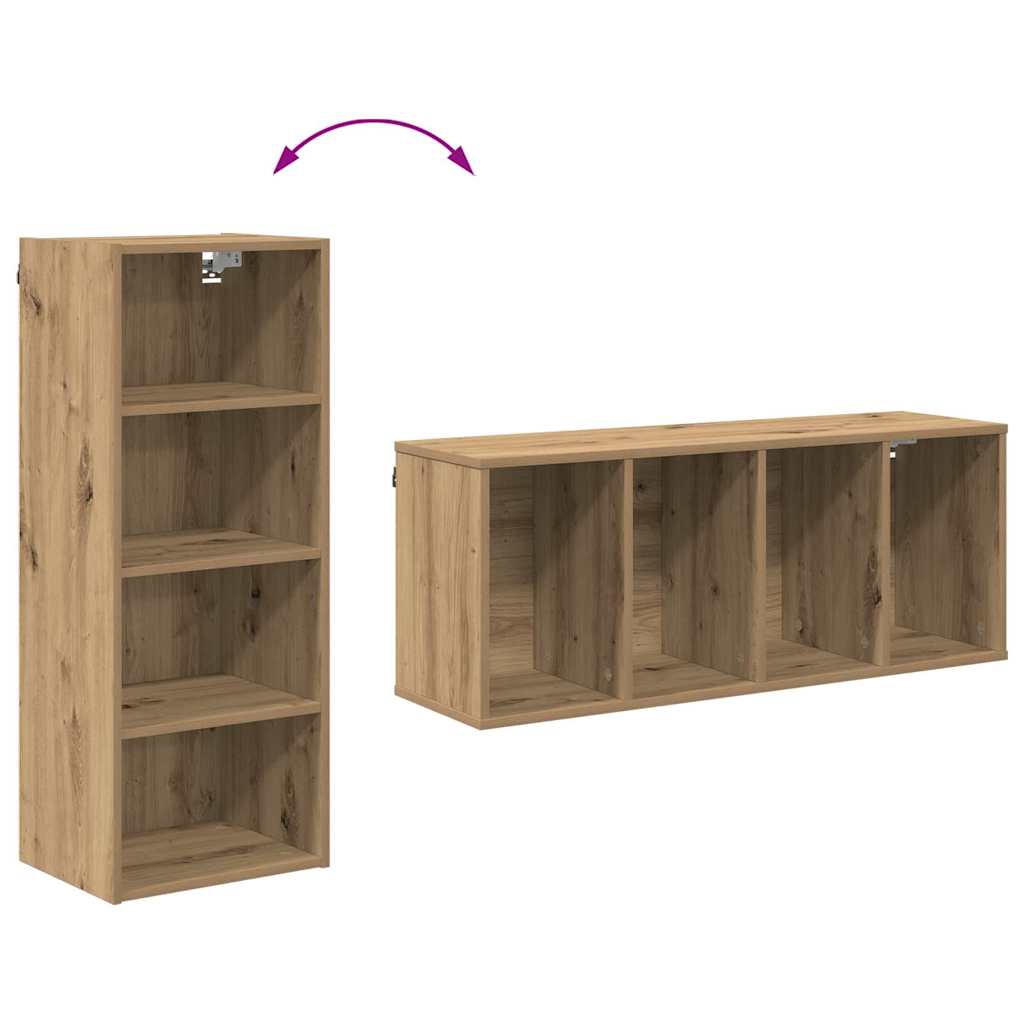 Dulap suspendat Riga Stejar Artizanal 40 x 29,5 x 100 cm — imaginea 11