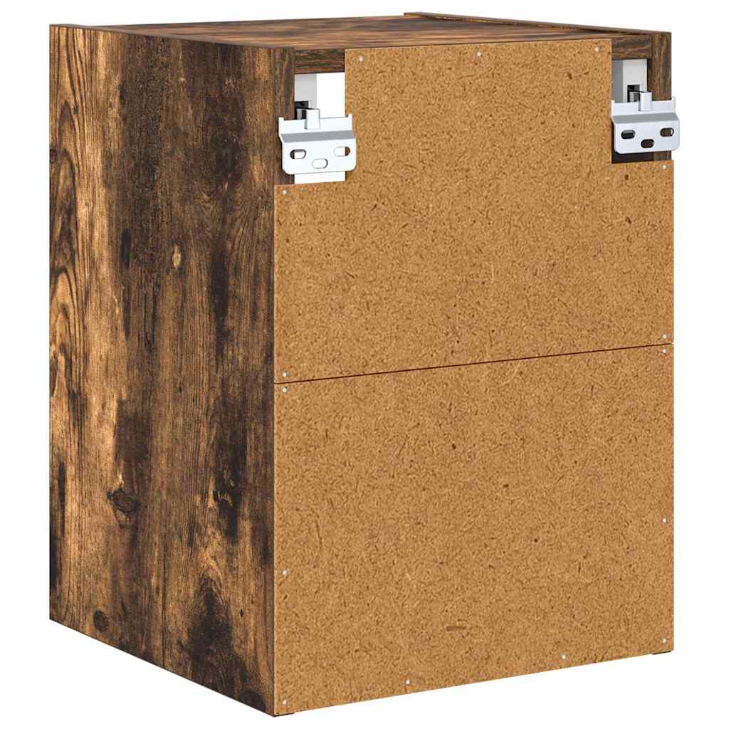 Dulap suspendat cu raft Riga Stejar fumuriu 30 x 29,5 x 40 cm — imaginea 8