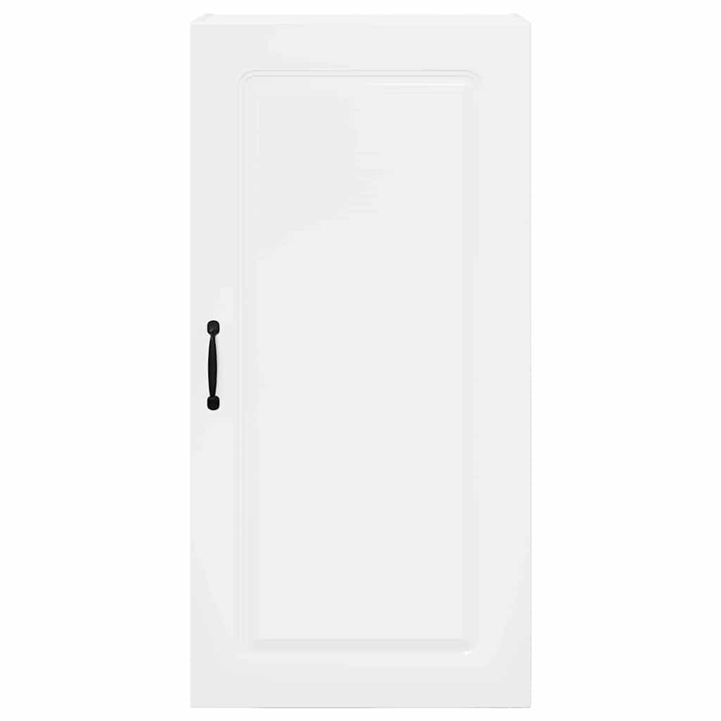 Dulap suspendat de bucatarie cu usa Alb lucios 50 x 31 x 100 cm — imaginea 7