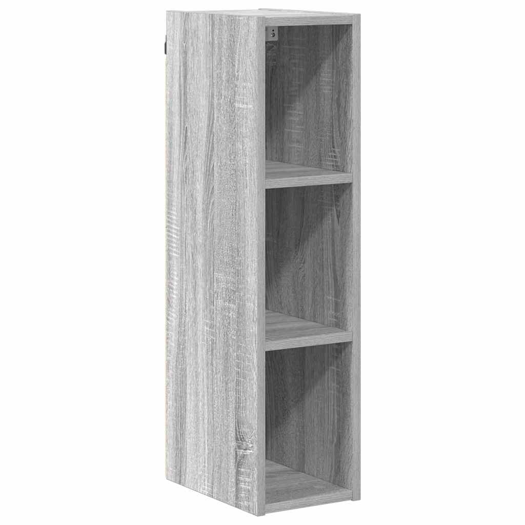 Dulap suspendat Riga Gri Sonoma 20 x 29,5 x 80 cm Lemn compozit