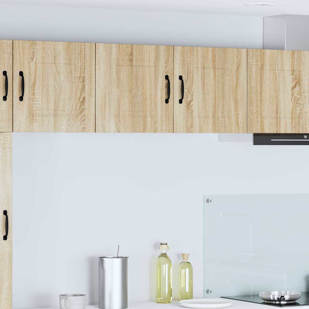Dulap suspendat de bucatarie Stejar Sonoma 80 x 31 x 40 cm — imaginea 2