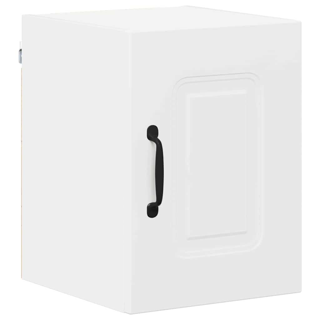 Dulap suspendat de bucatarie cu raft 2 pcs Alb 30 x 31 x 40 cm — imaginea 7