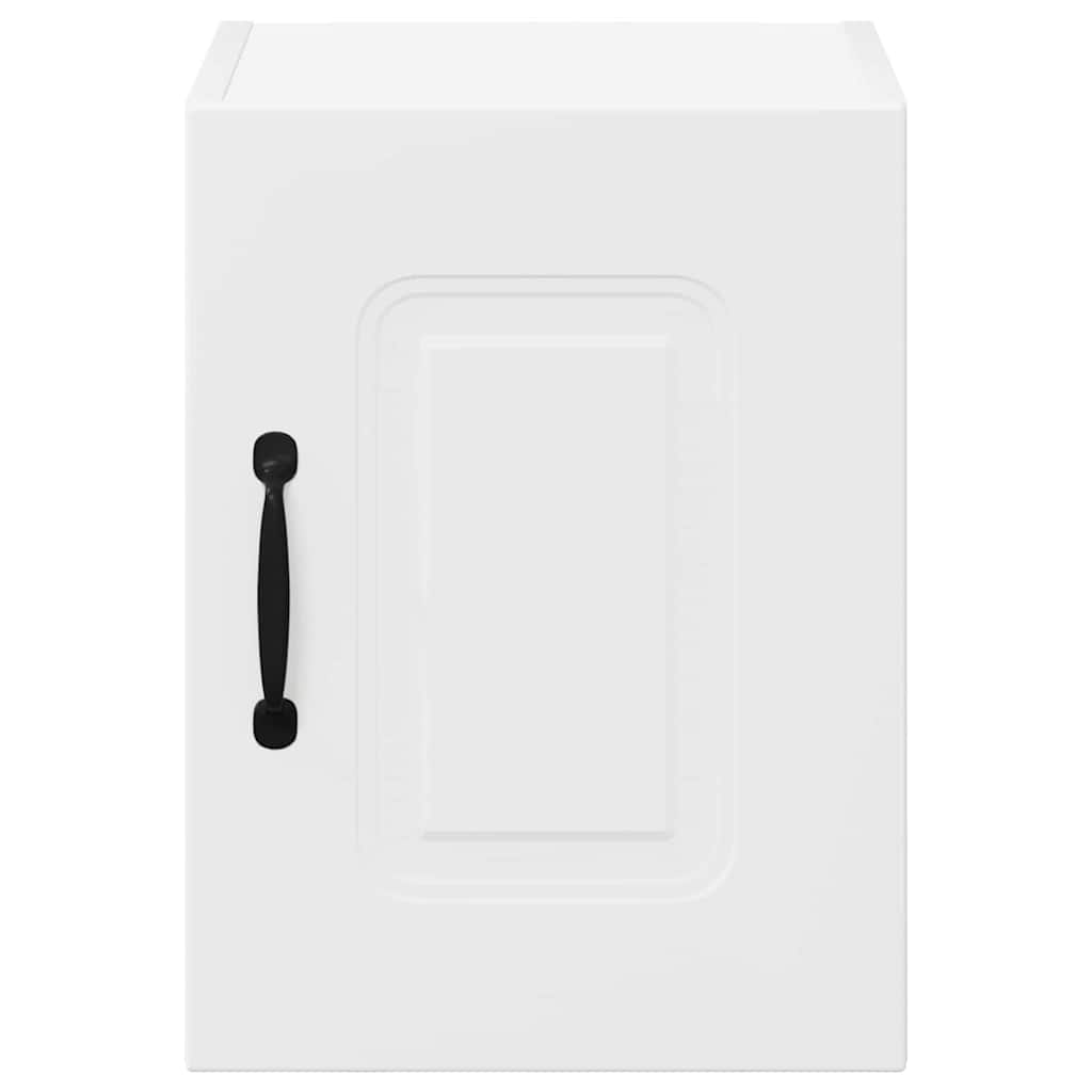 Dulap suspendat de bucatarie cu raft 2 pcs Alb 30 x 31 x 40 cm — imaginea 8