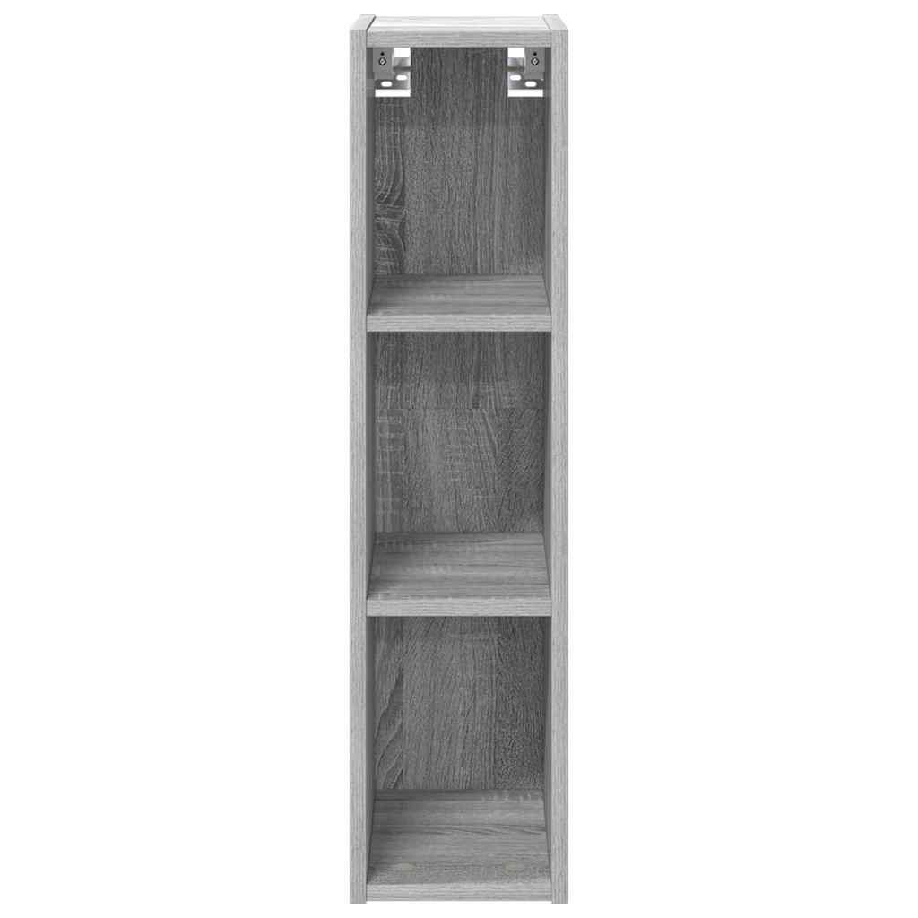 Dulap suspendat Riga Gri Sonoma 20 x 29,5 x 80 cm Lemn compozit — imaginea 6