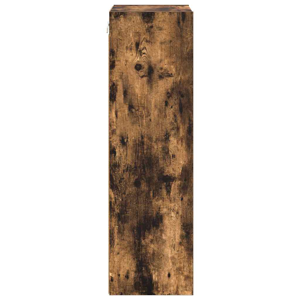 Dulap suspendat cu raft Riga Stejar fumuriu 40 x 29,5 x 100 cm — imaginea 7
