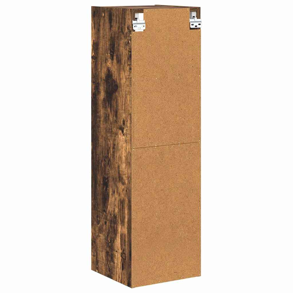 Dulap suspendat cu raft Riga Stejar fumuriu 30 x 29,5 x 100 cm — imaginea 8