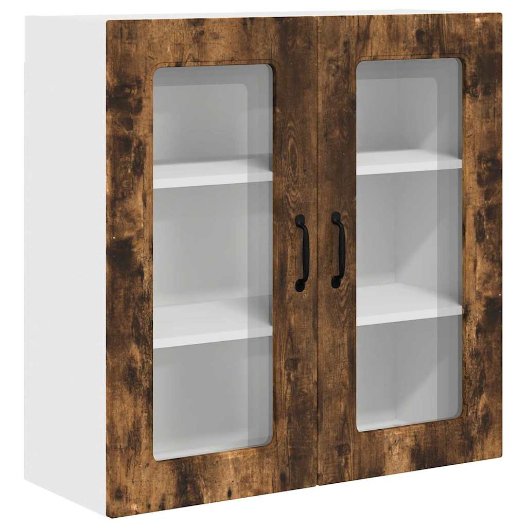 Dulap suspendat de bucatarie Stejar fumuriu 80 x 31 x 80 cm