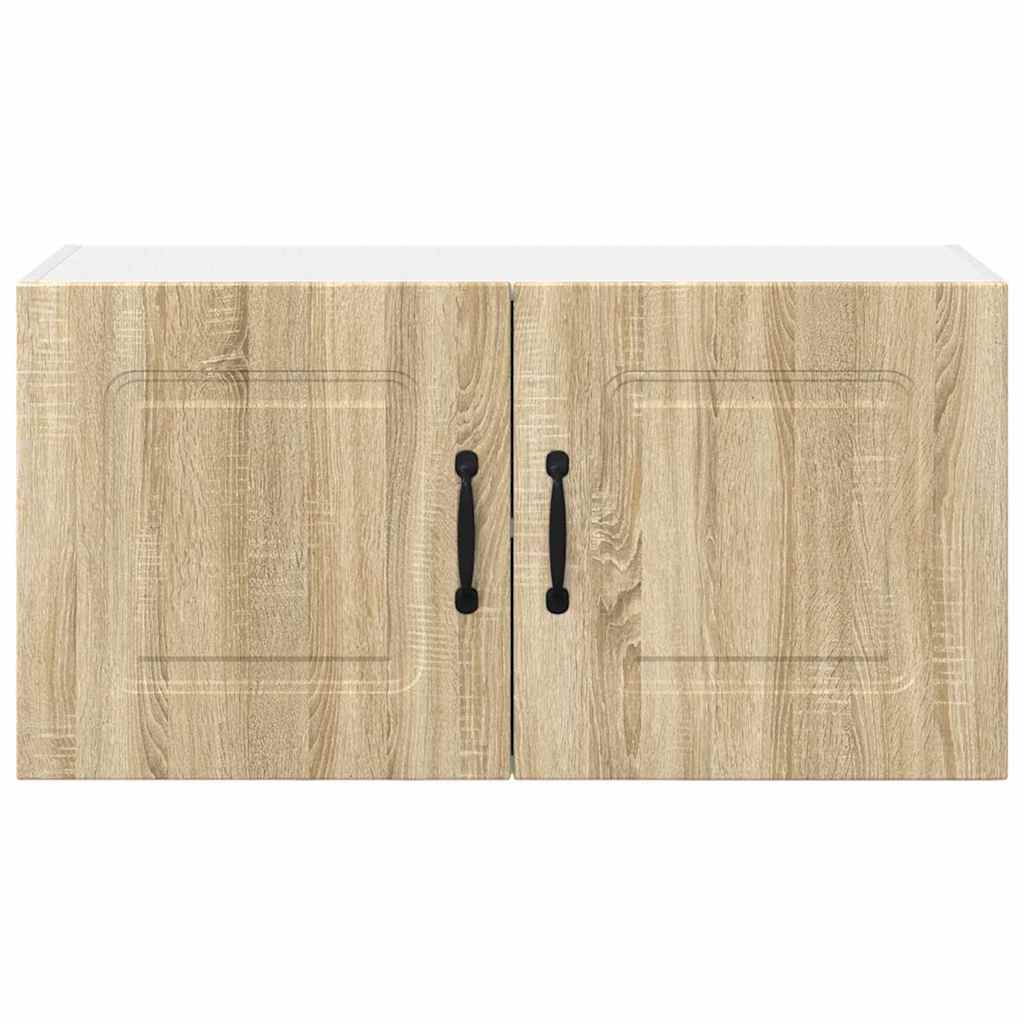 Dulap suspendat de bucatarie Stejar Sonoma 80 x 31 x 40 cm — imaginea 7